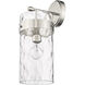 Fontaine 1 Light 6.5 inch Polished Nickel Wall Sconce Wall Light