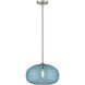 Harmony 1 Light 14 inch Brushed Nickel Pendant Ceiling Light
