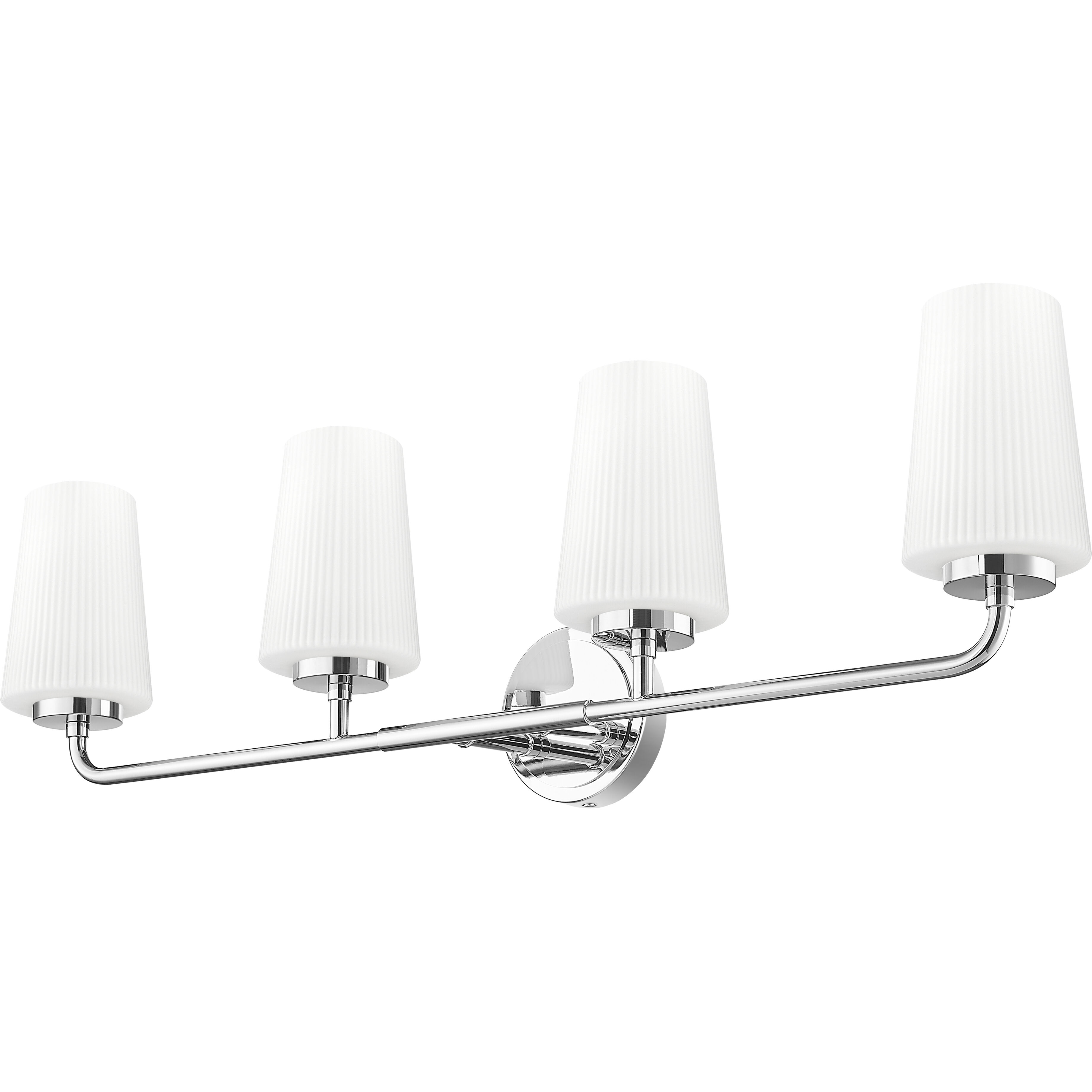 Montford 4 Light 32 inch Chrome Bath Vanity Light Wall Light