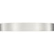 Kawan LED 20 inch Brushed Nickel Flush Mount Ceiling Light