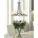 Willow 5 Light 25.25 inch Brushed Nickel Chandelier Ceiling Light