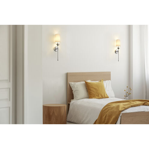 Emily 1 Light 5.5 inch Polished Nickel Wall Sconce Wall Light