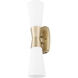 Emrys Wall Sconce Wall Light in Modern Gold