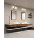 Orion 2 Light 13.75 inch Brushed Nickel Bath Vanity Light Wall Light