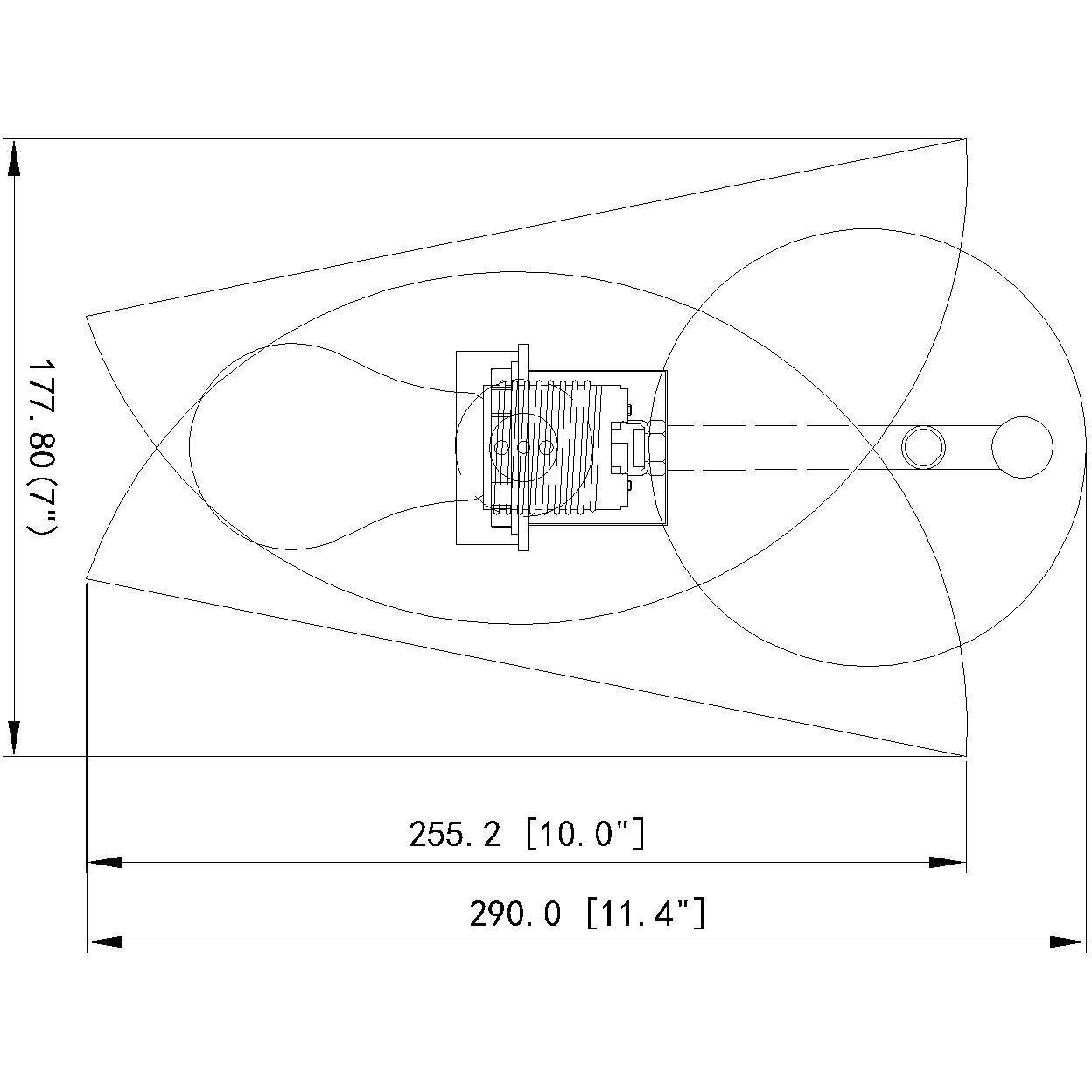 Salone Wall Sconce Wall Light in Matte White, Matte White Outer,  Gold Inner