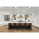 Eaton 1 Light 18 inch Rubbed Brass Pendant Ceiling Light