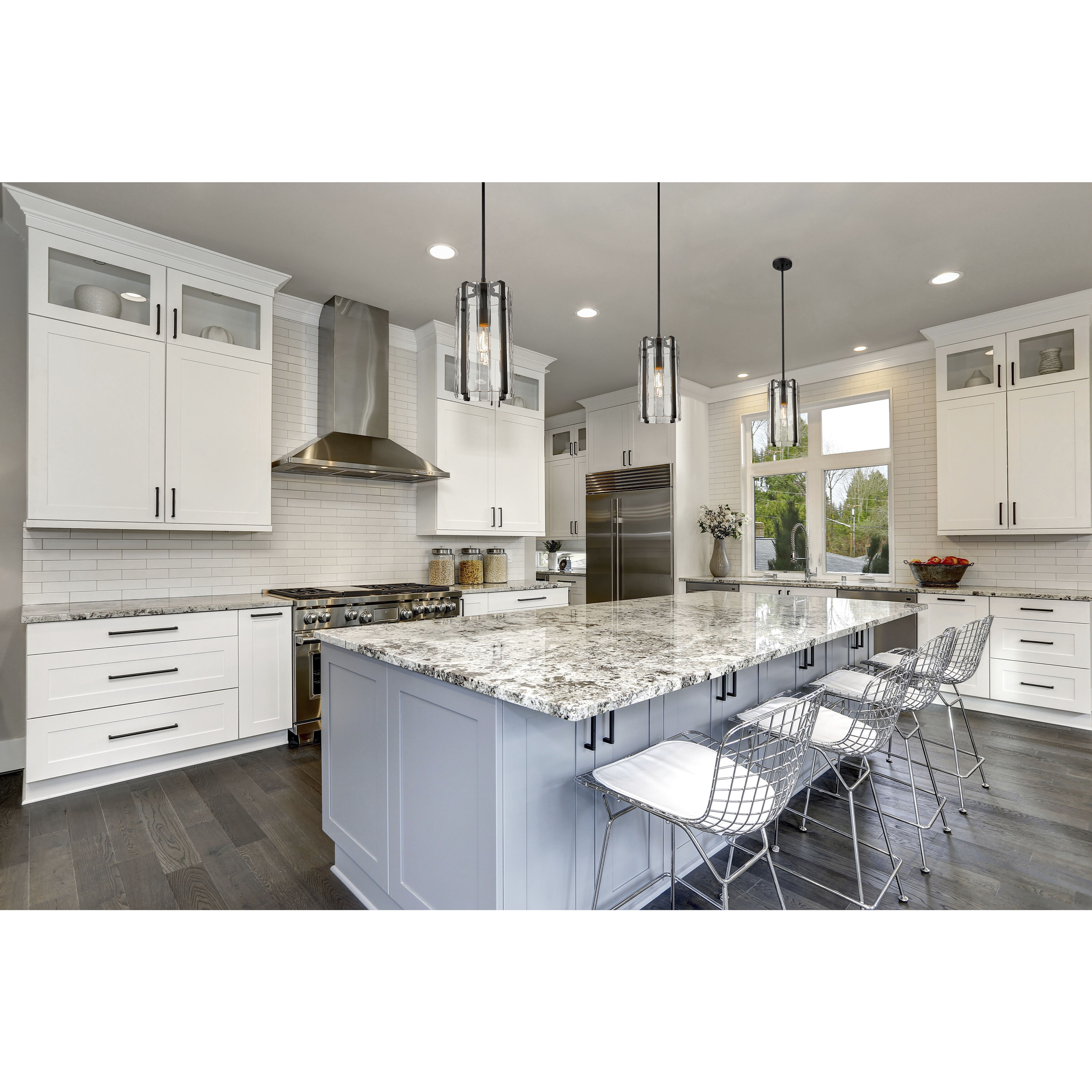 Alverton 1 Light 8 inch Matte Black Pendant Ceiling Light