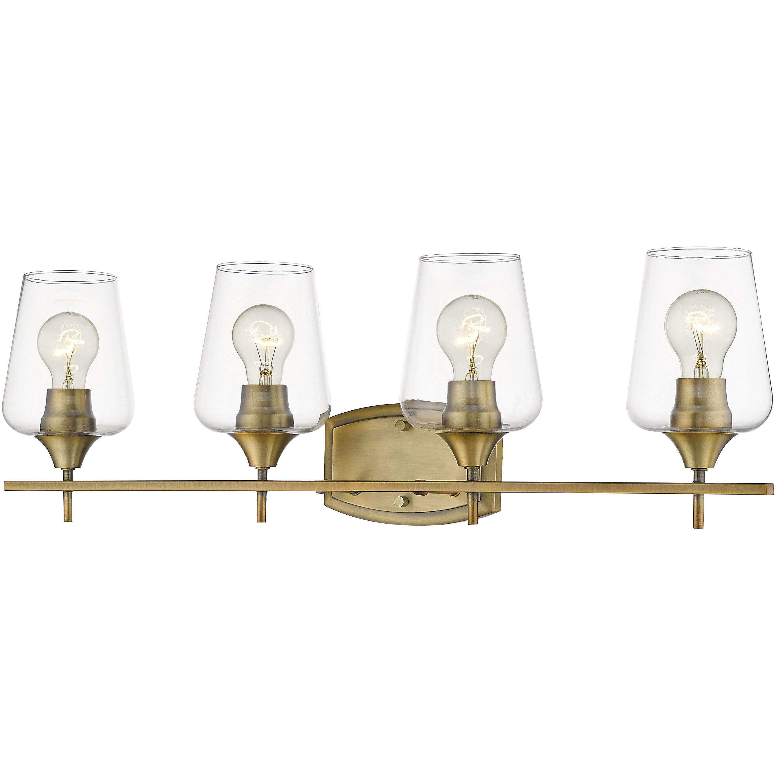 Joliet 4 Light 30.00 inch Bathroom Vanity Light