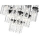 Fontaine 27 Light 39.5 inch Matte Black Chandelier Ceiling Light
