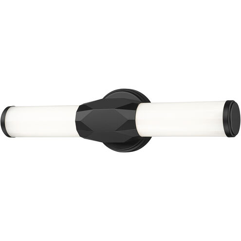 Cooper LED 18 inch Matte Black Vanity Wall Light