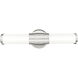 Warwick LED 18.5 inch Brushed Nickel Bath Vanity Wall Light