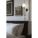 Jisele Wall Sconce Wall Light in Matte Black