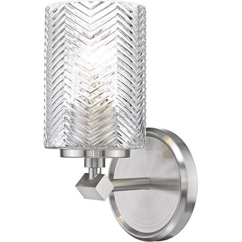 Dover Street 1 Light 4.75 inch Brushed Nickel Wall Sconce Wall Light