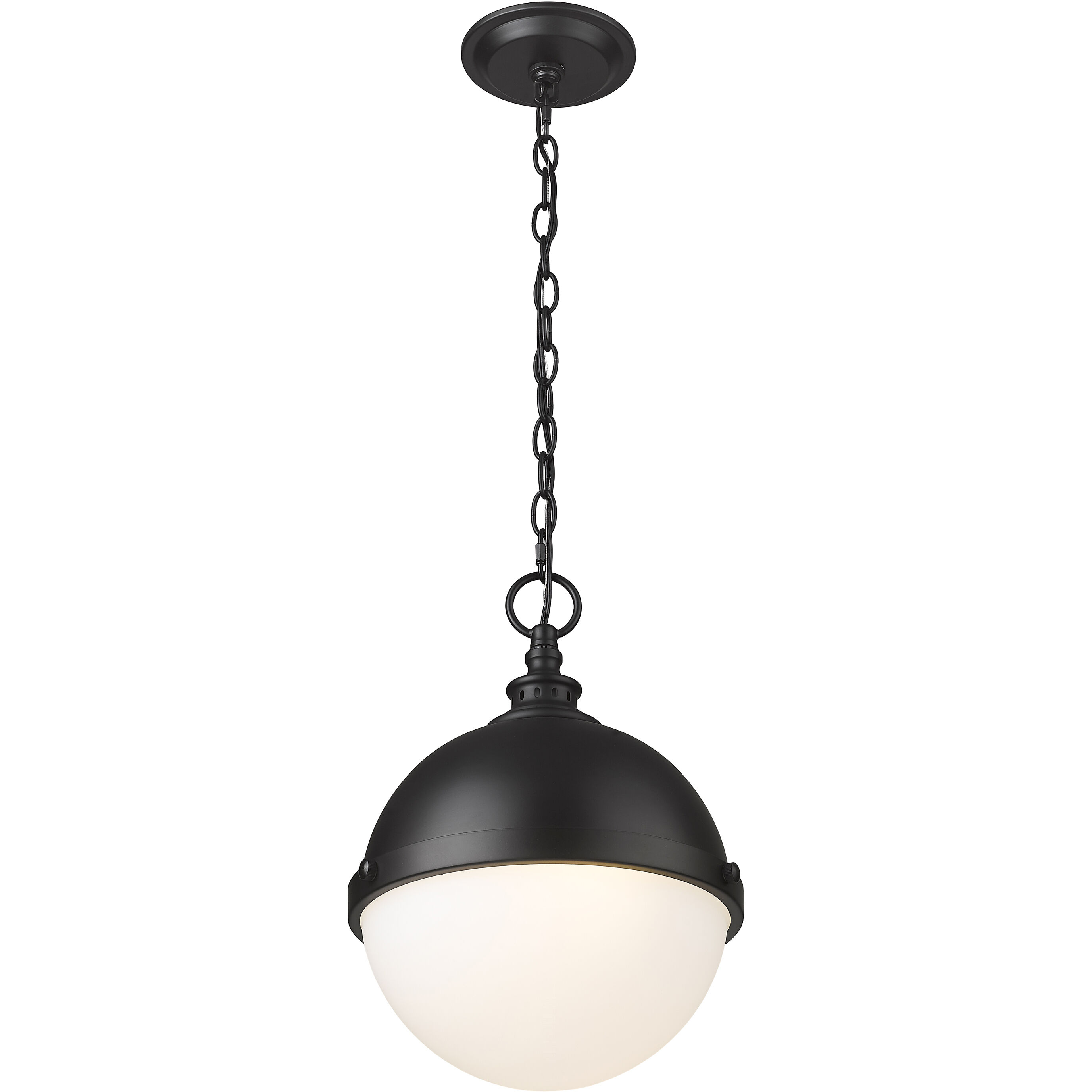 Peyton 2 Light 11.25 inch Matte Black Pendant Ceiling Light