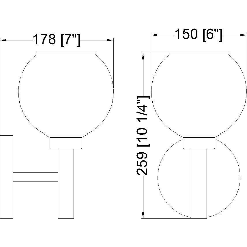 Sutton 1 Light 6 inch Brushed Nickel Wall Sconce Wall Light