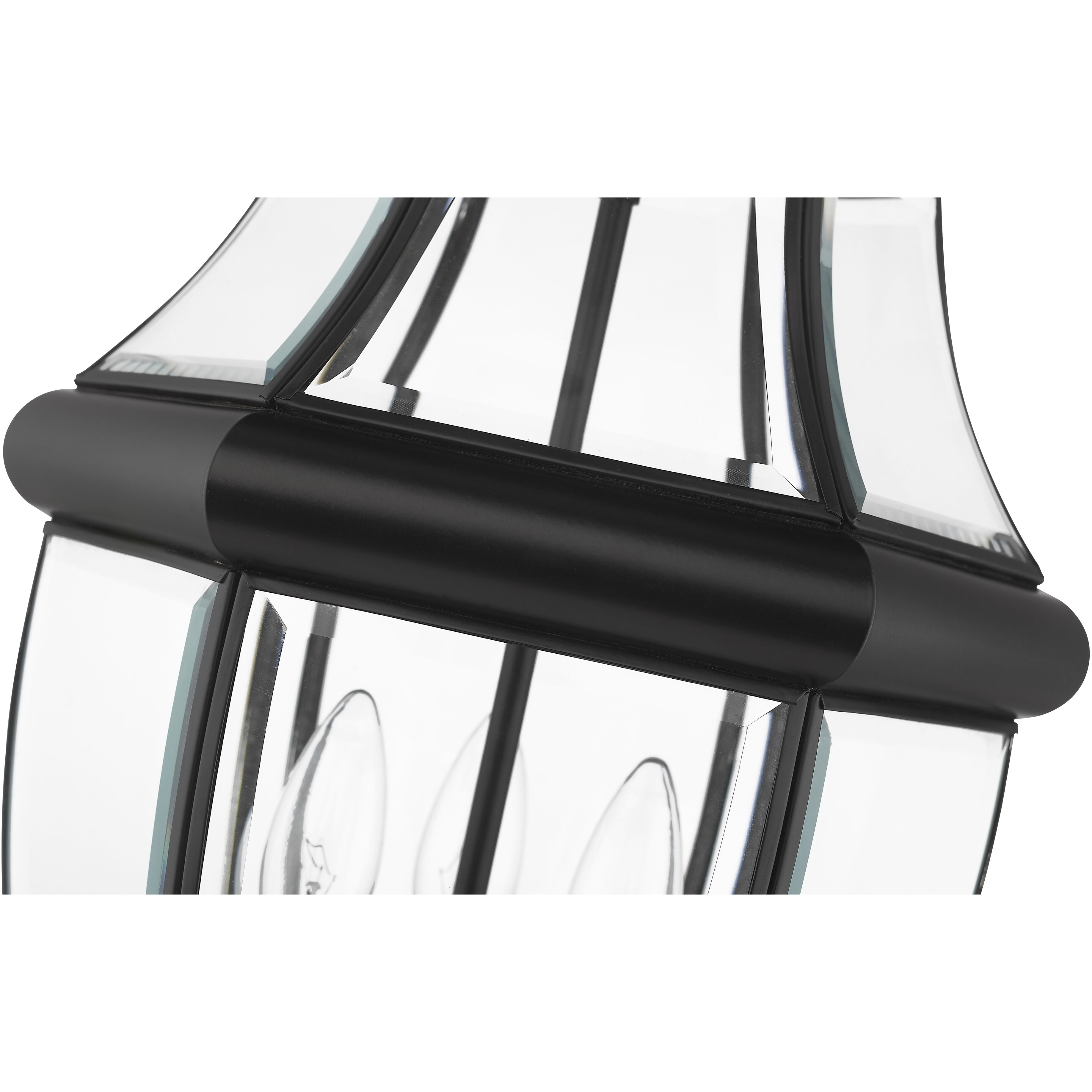 Westover 3 Light 12.25 inch Black Outdoor Chain Mount Ceiling Fixture