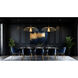 Valencia 1 Light 35 inch Modern Gold Pendant Ceiling Light