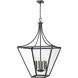 Montalcino 6 Light 26 inch Iron Ore Chandelier Ceiling Light
