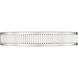 Stari LED 16.75 inch Brushed Nickel Flush Mount Ceiling Light
