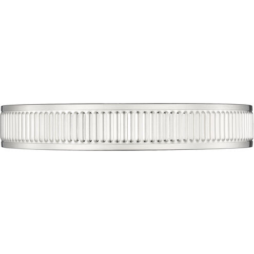 Stari LED 16.75 inch Brushed Nickel Flush Mount Ceiling Light