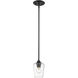 Joliet 1 Light 5.5 inch Matte Black Pendant Ceiling Light