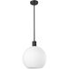 Margo 1 Light 13.75 inch Matte Black Pendant Ceiling Light
