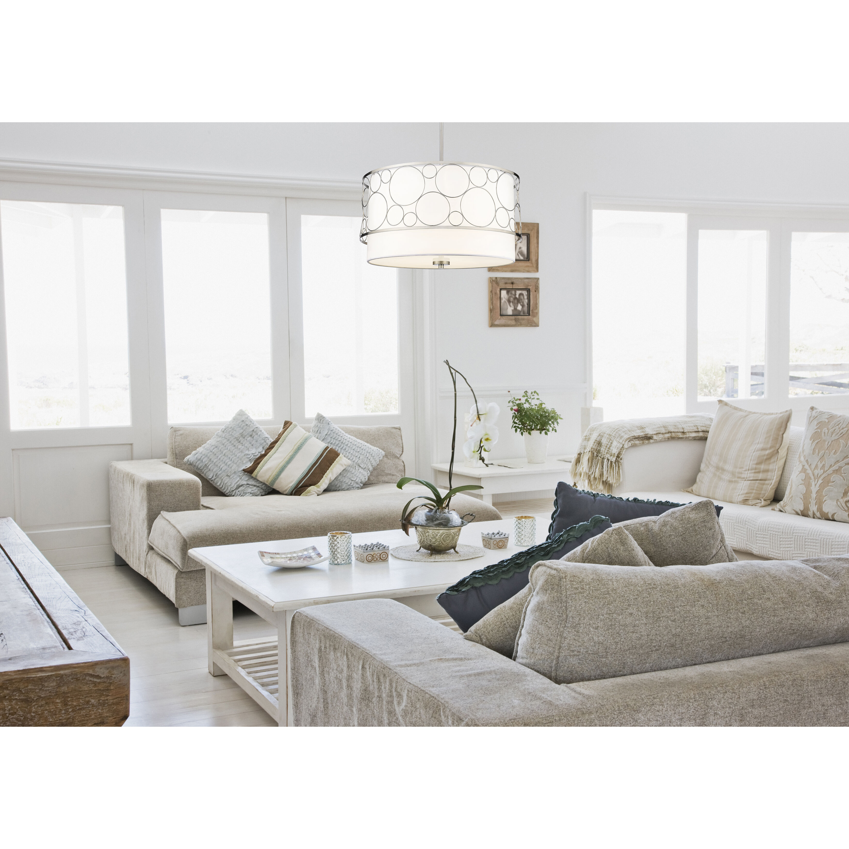 Z-Lite 197-24BN Kendall 4 Light 24 inch Brushed Nickel