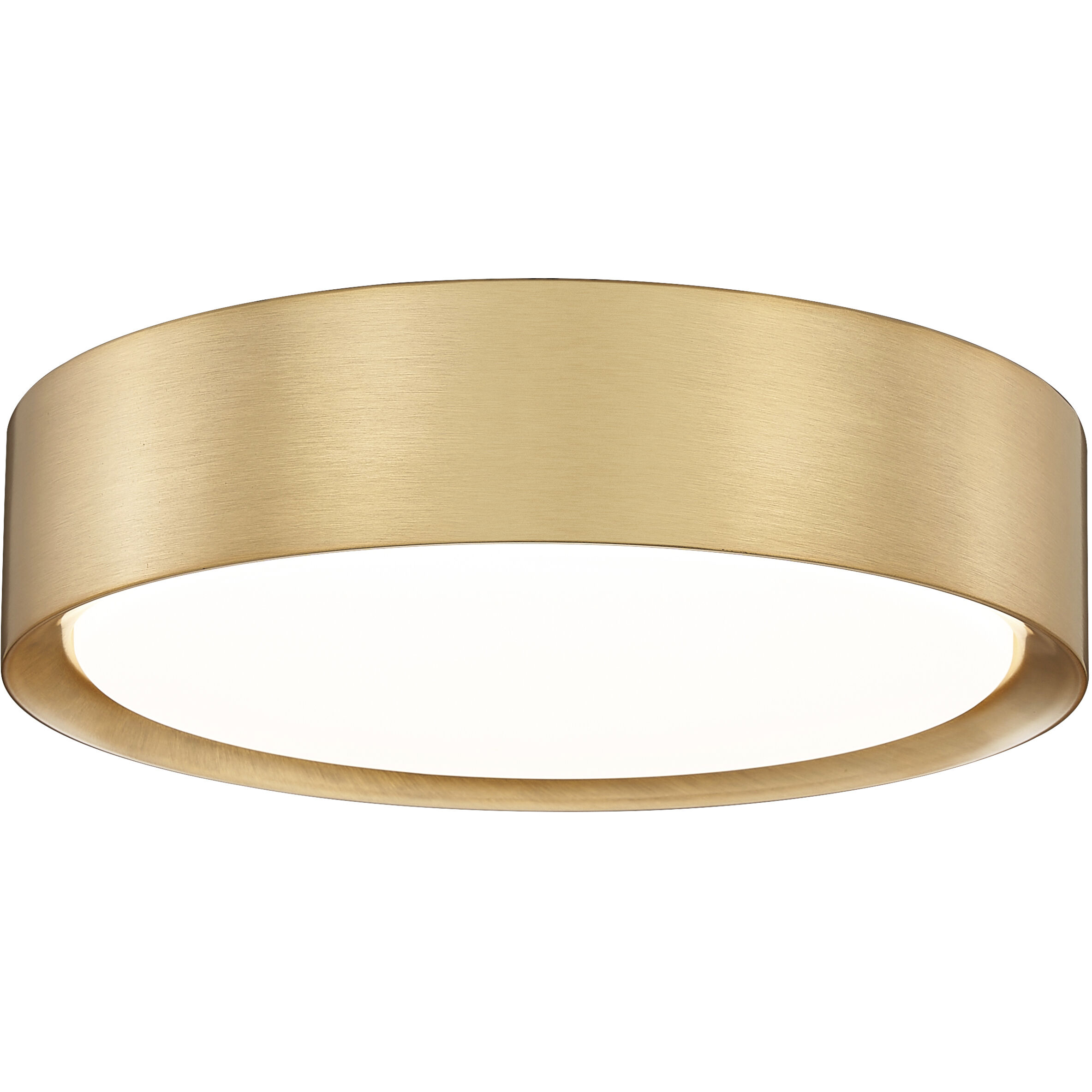 Kawan LED 12 inch Modern Gold Flush Mount Ceiling Light