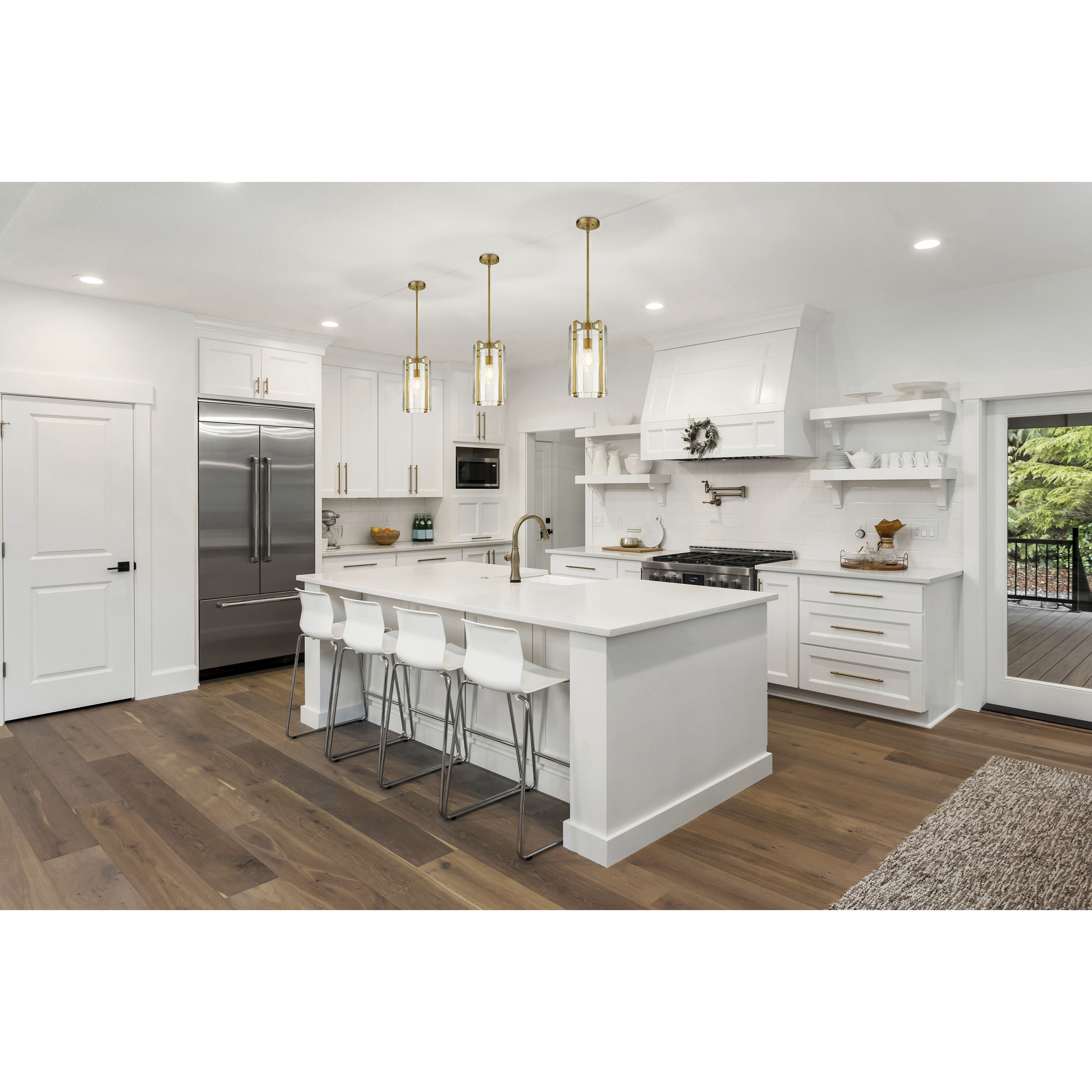 Alverton 1 Light 8 inch Rubbed Brass Pendant Ceiling Light in Rubbed Bronze