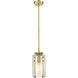 Alverton 1 Light 5.5 inch Rubbed Brass Pendant Ceiling Light in Rubbed Bronze