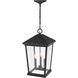 Beacon 3 Light 12 inch Oil Rubbed Bronze Outdoor Chain Mount Ceiling Fixture