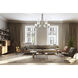 Joliet 9 Light 31 inch Brushed Nickel Chandelier Ceiling Light