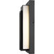 Keaton LED 12.5 inch Black Outdoor Wall Light