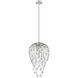 Gabriella 5 Light 15 inch Brushed Nickel Pendant Ceiling Light