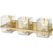 Bennington 22.25 X 5.5 X 7 inch Modern Gold Vanity