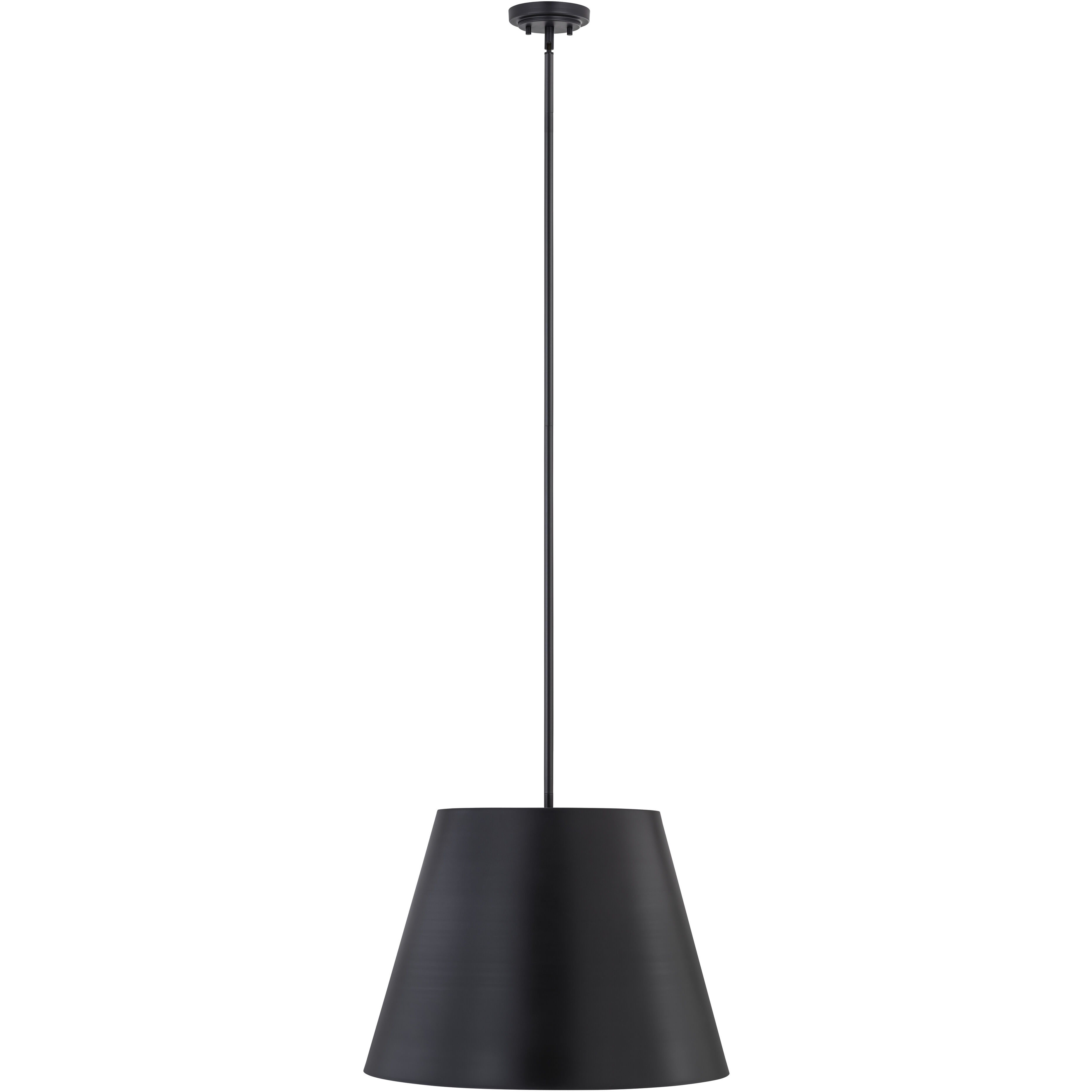 Lilly 1 Light 24 inch Matte Black Pendant Ceiling Light