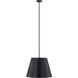 Lilly 1 Light 24 inch Matte Black Pendant Ceiling Light