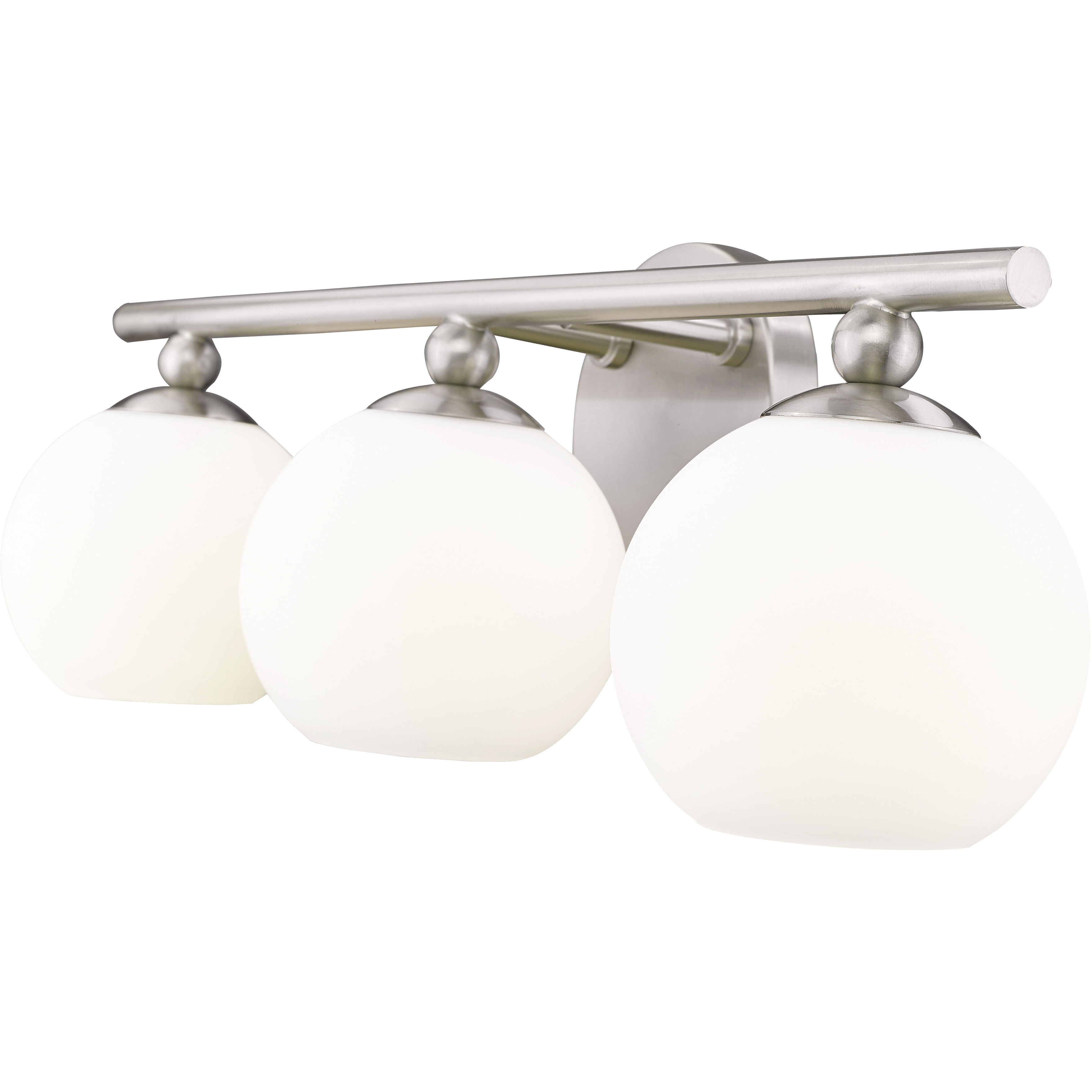 Neoma 3 Light 21.75 inch Brushed Nickel Vanity Wall Light