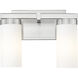 Danica 2 Light 11.75 inch Brushed Nickel Bath Vanity Light Wall Light