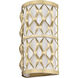 Harden 2 Light 8 inch Modern Gold Wall Sconce Wall Light