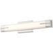 Chase LED 23 inch Brushed Nickel Bath Vanity Light Wall Light