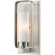 Aideen 1 Light 5 inch Brushed Nickel Wall Sconce Wall Light