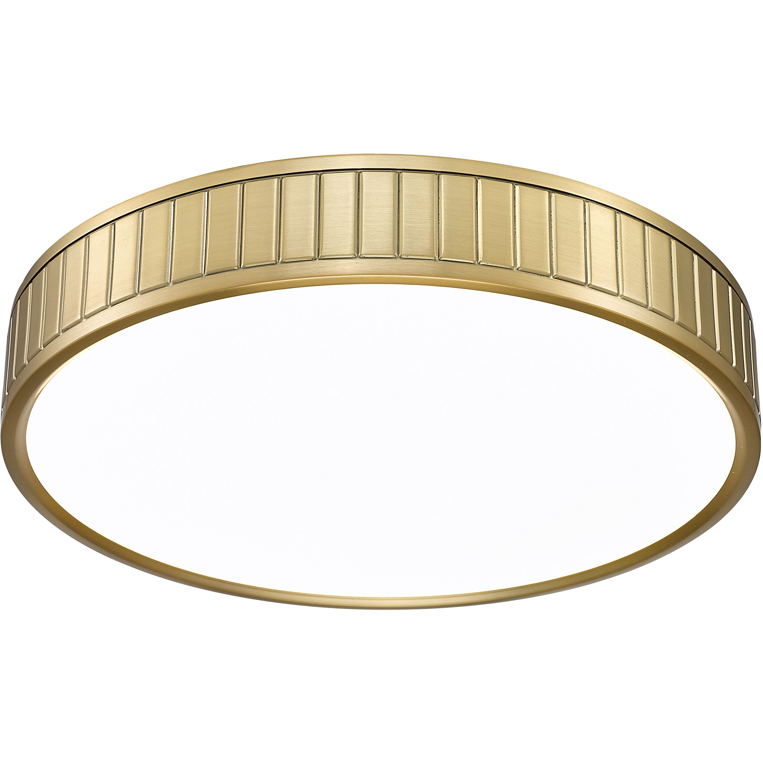 Madison LED 16.5 inch Modern Gold Flush Mount Ceiling Light