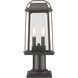Millworks 2 Light 7.75 inch Post Light & Accessory
