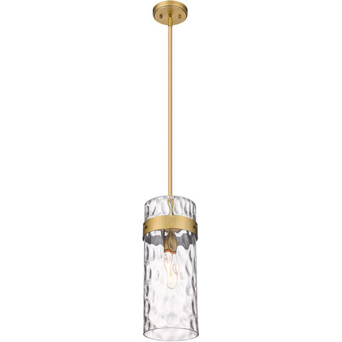 Fontaine 1 Light 6 inch Rubbed Brass Pendant Ceiling Light