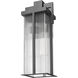 Fortis 2 Light 23.5 inch Sand Black Outdoor Wall Light