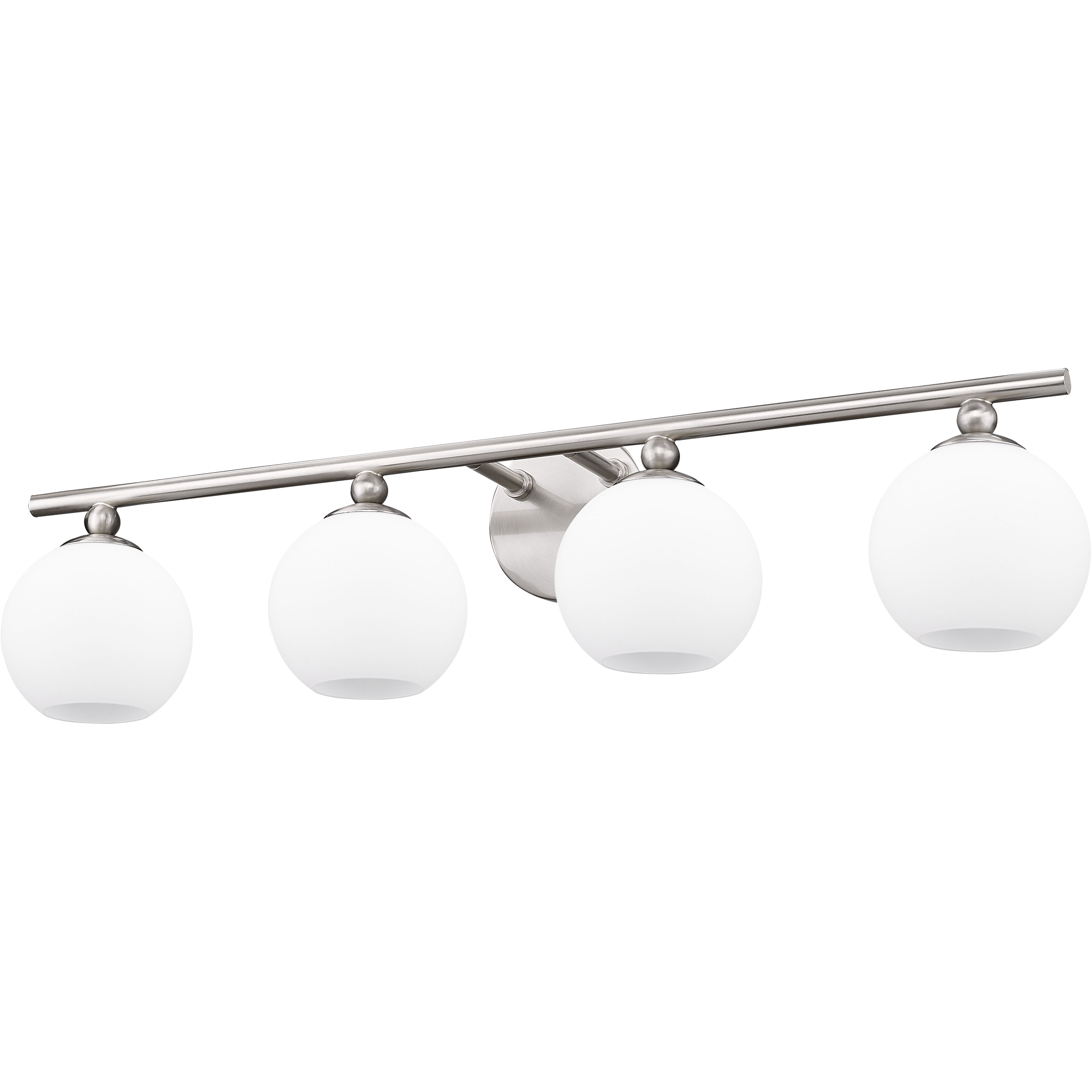 Neoma 4 Light 30 inch Brushed Nickel Vanity Wall Light