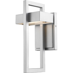 Luttrel LED 11.75 inch Silver Outdoor Wall Light