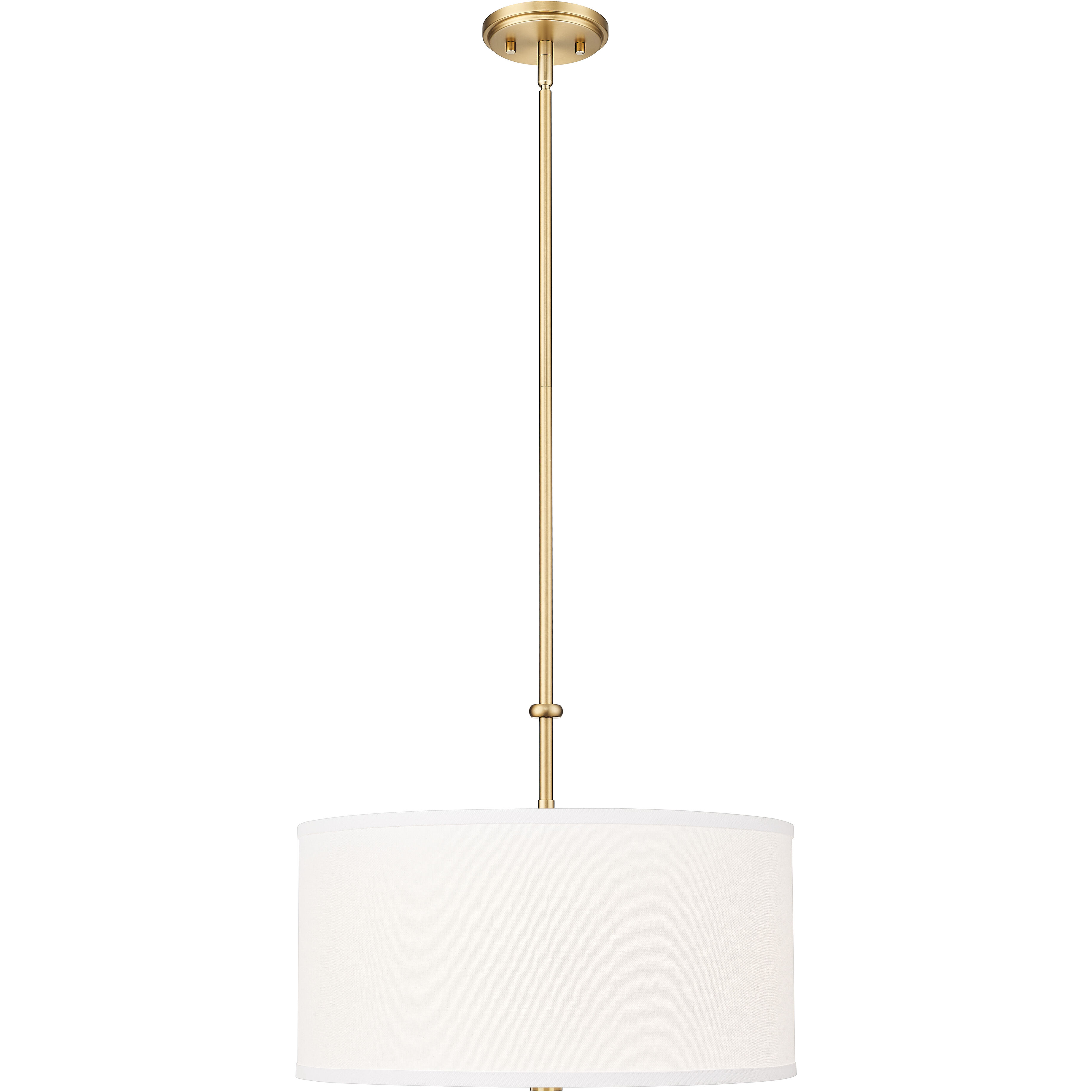 Linden LED 18 inch Modern Gold Pendant Ceiling Light