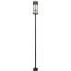 Fortis 2 Light 119.25 inch Sand Black Outdoor Post Mounted Fixture